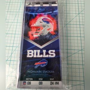 Buffalo Bills Commemorative Ticket Holder